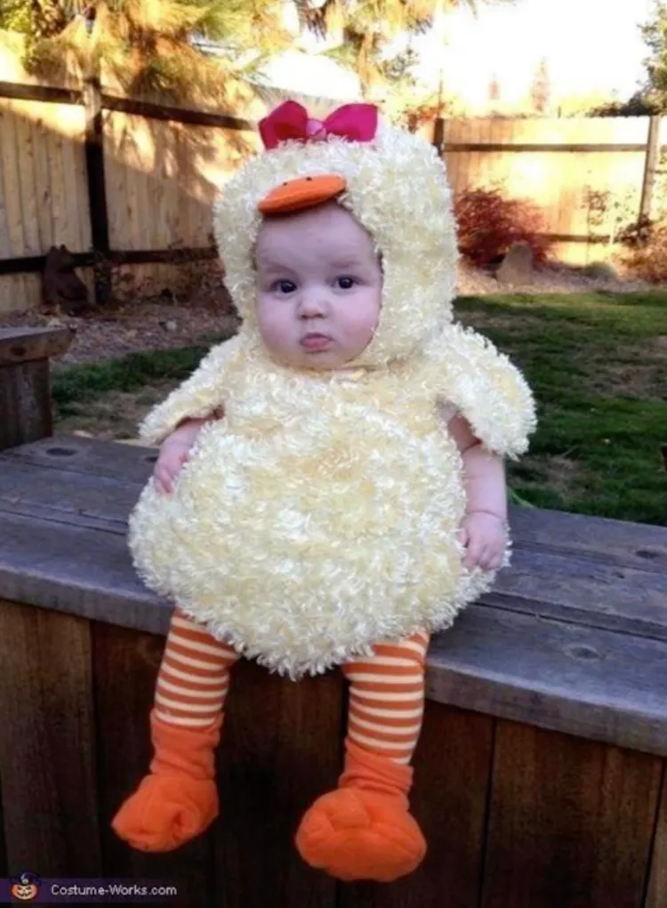 Baby Duck Costume
