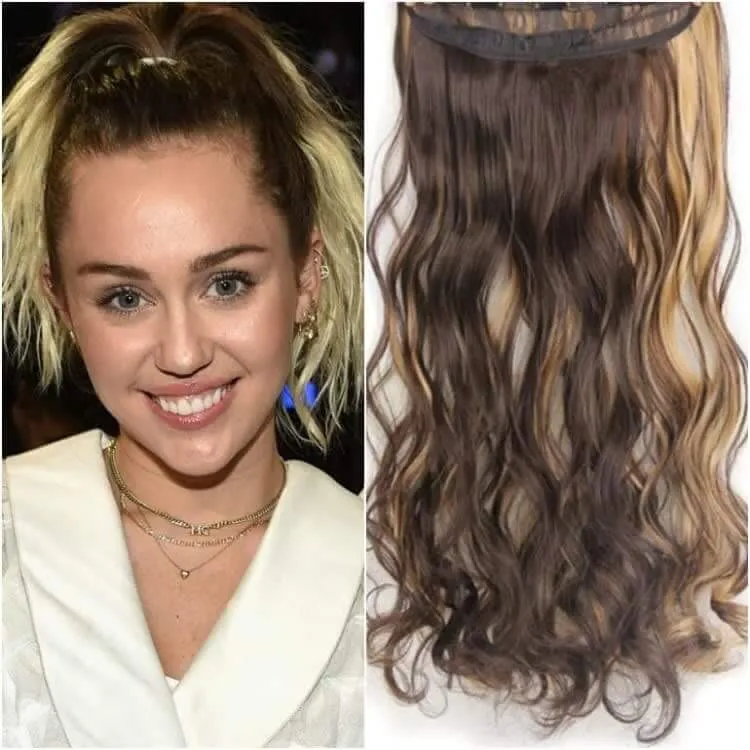 Miley Cyrus: Hair Extensions
