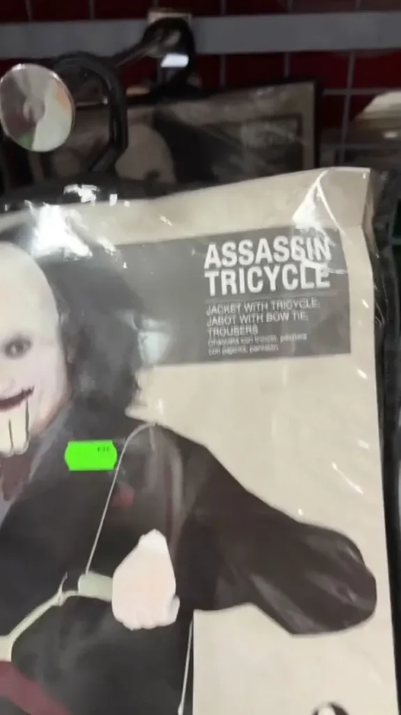 Y'all Thought We Had Jigsaw, No, Assassin Tricycle
