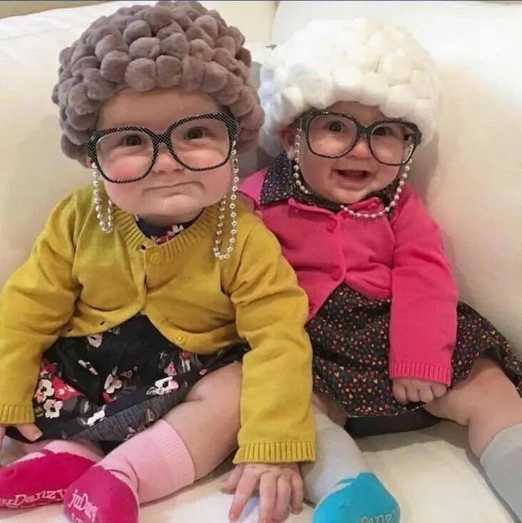 Little Old Lady Costume for Babies
