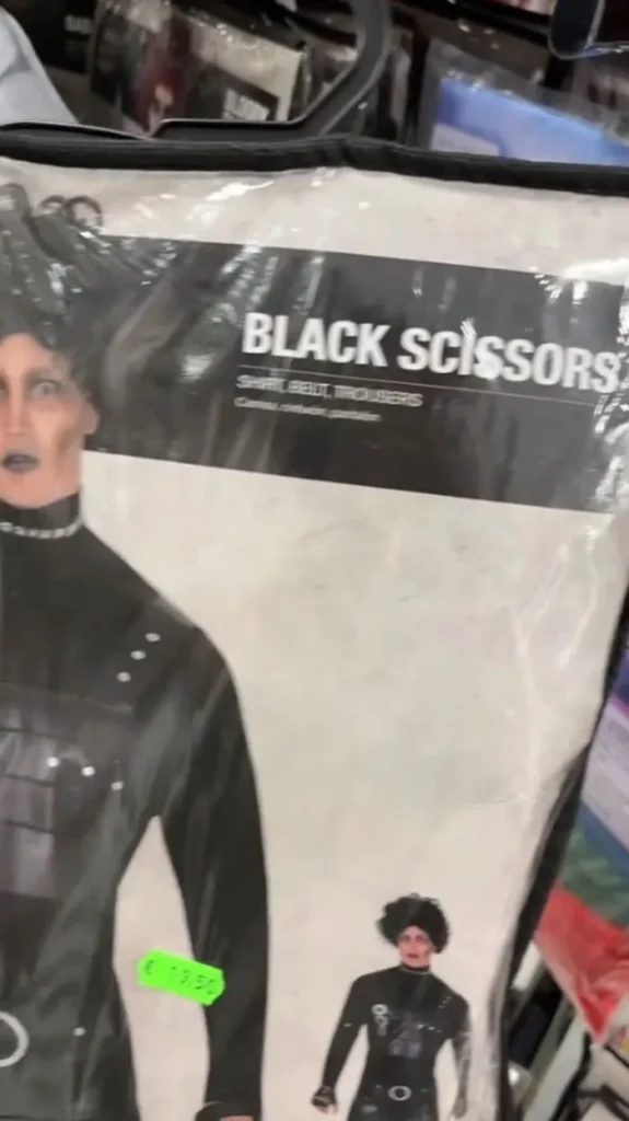 We Don't Have Edward Scissorhands, We Have Black Scissors