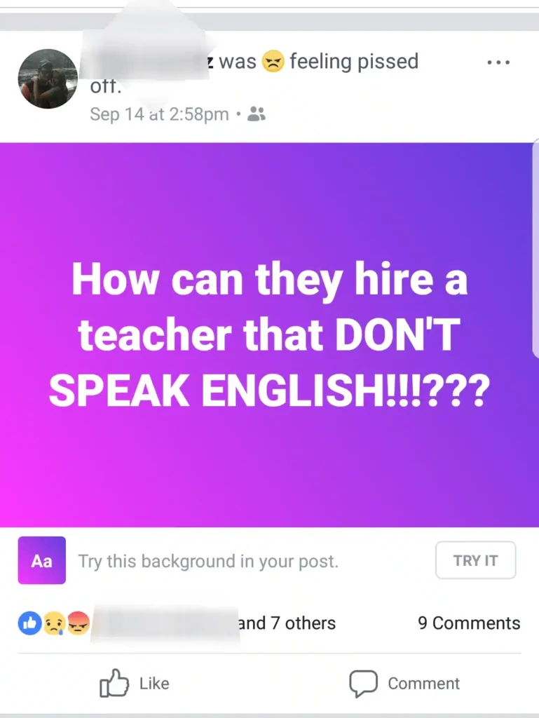 Teacher Hiring Issue
