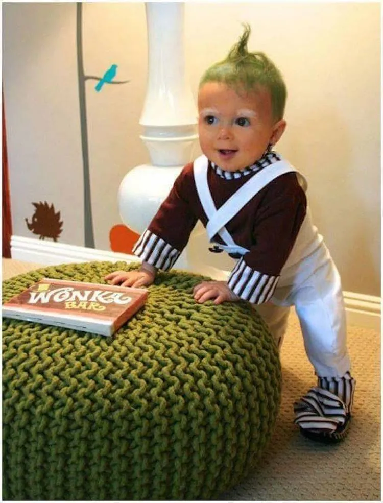 Oompa Loompa Baby Costume
