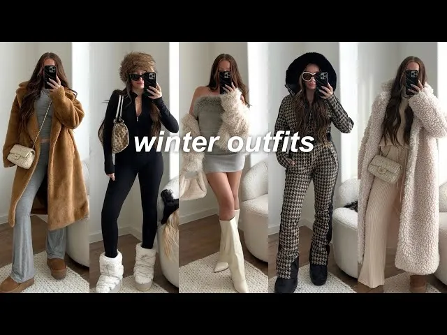 How to Copy 15 Glittery & Comfy Winter Outfits