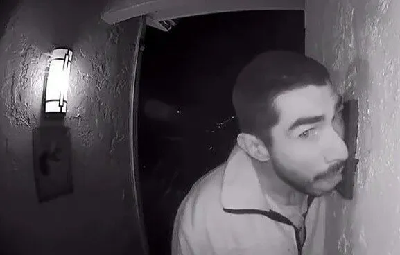 Mystery Man Licked This Home's Doorbell for Three Straight Hours